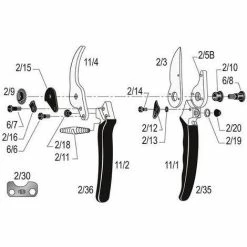 Alternative view of FELCO 11 Baumschere