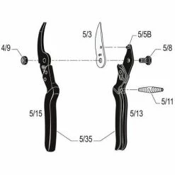 Alternative view of FELCO 5 Baumschere