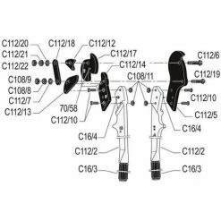 Alternative view of FELCO C112 Kabelschere