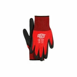 FELCO Arbeitshandschuhe Mit Nitrilbeschichtung Grš§e M Gestrickter Handschuh