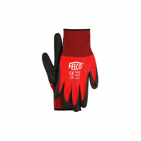 FELCO Arbeitshandschuhe Mit Nitrilbeschichtung Größe L Gestrickter Handschuh 1 FELCO Arbeitshandschuhe Mit Nitrilbeschichtung Größe L Gestrickter Handschuh